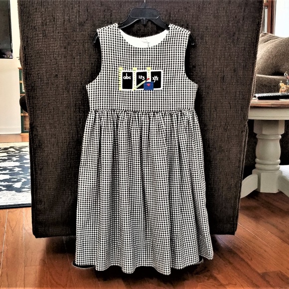 Fast Friends Other - Dress Jumper Girls 6 School Fast Friends Plaid